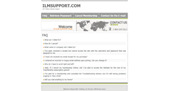 Desktop Screenshot of ilmsupport.com